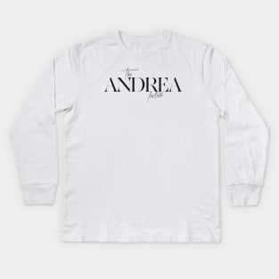 The Andrea Factor Kids Long Sleeve T-Shirt